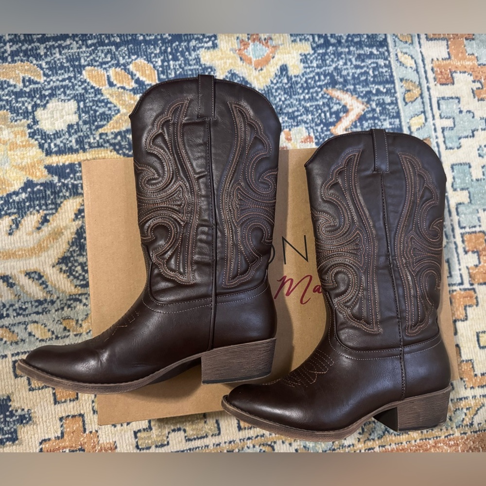 Coconuts by Matisse Brown Western Boots - Picture 5 of 7